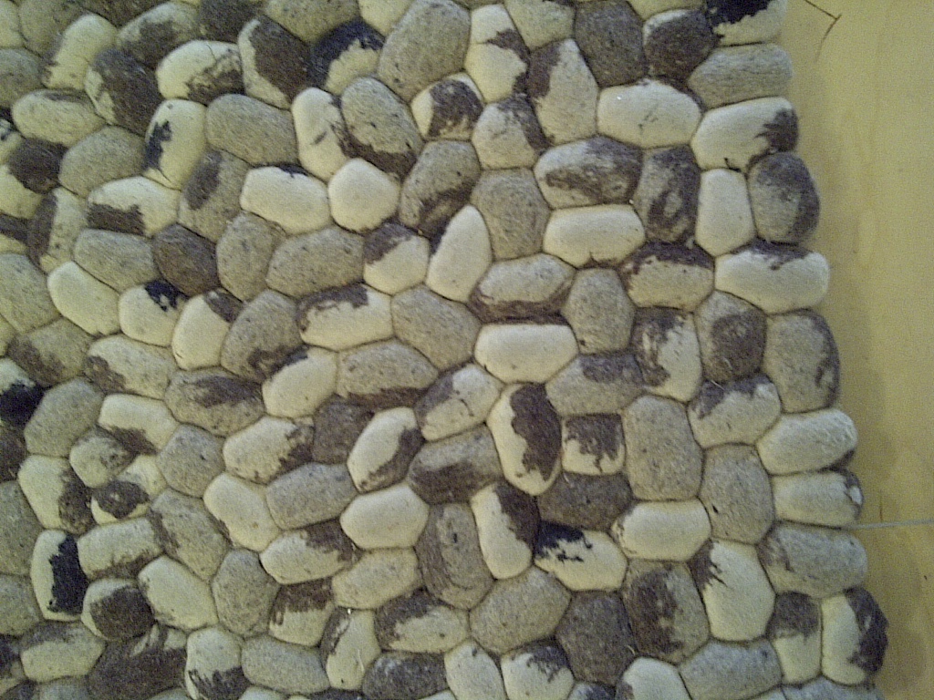 Manufacturers Exporters and Wholesale Suppliers of New Zealand wool pebble rugs Panipat Haryana